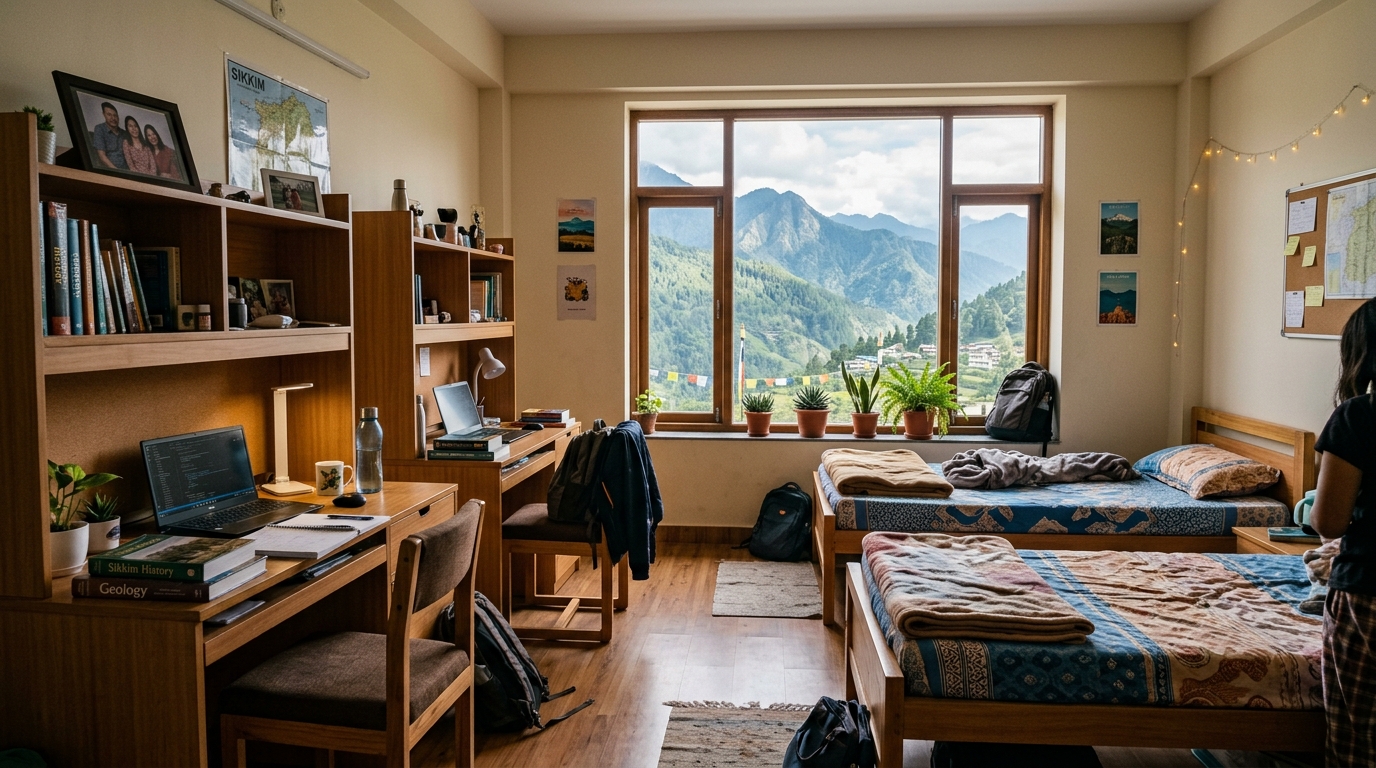 Student Dorm Hostel Room, Gurukul Vidyapeeth